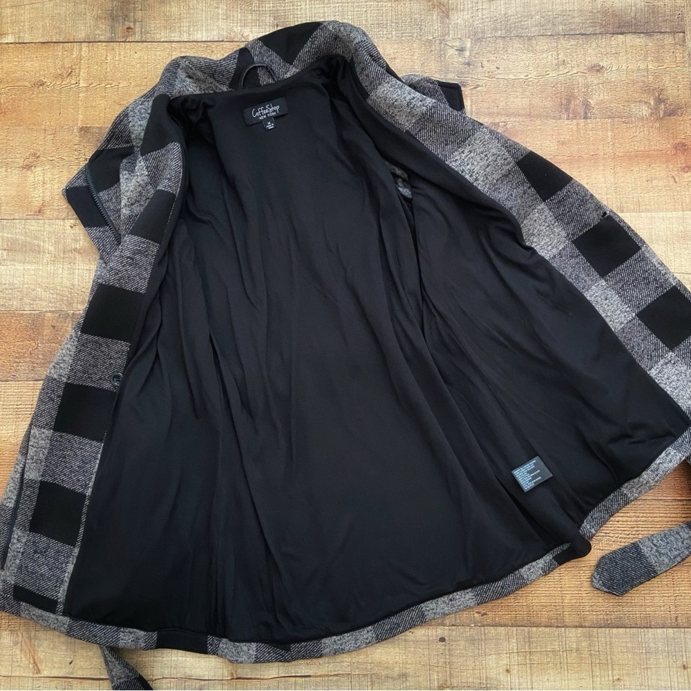 Plaid Coat, SOFT, Comfort, I Stretch💛 EXCELLENT CONDITION, Worn Once - Picture 8 of 12